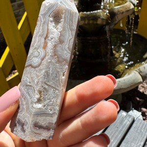 Mexican Lace Agate Tower — photo 5
