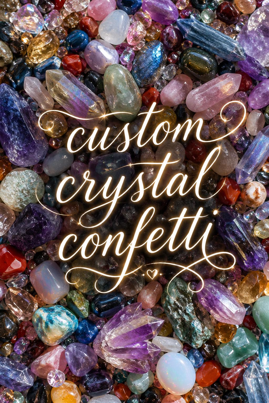 Custom Crystal Confetti Mix
