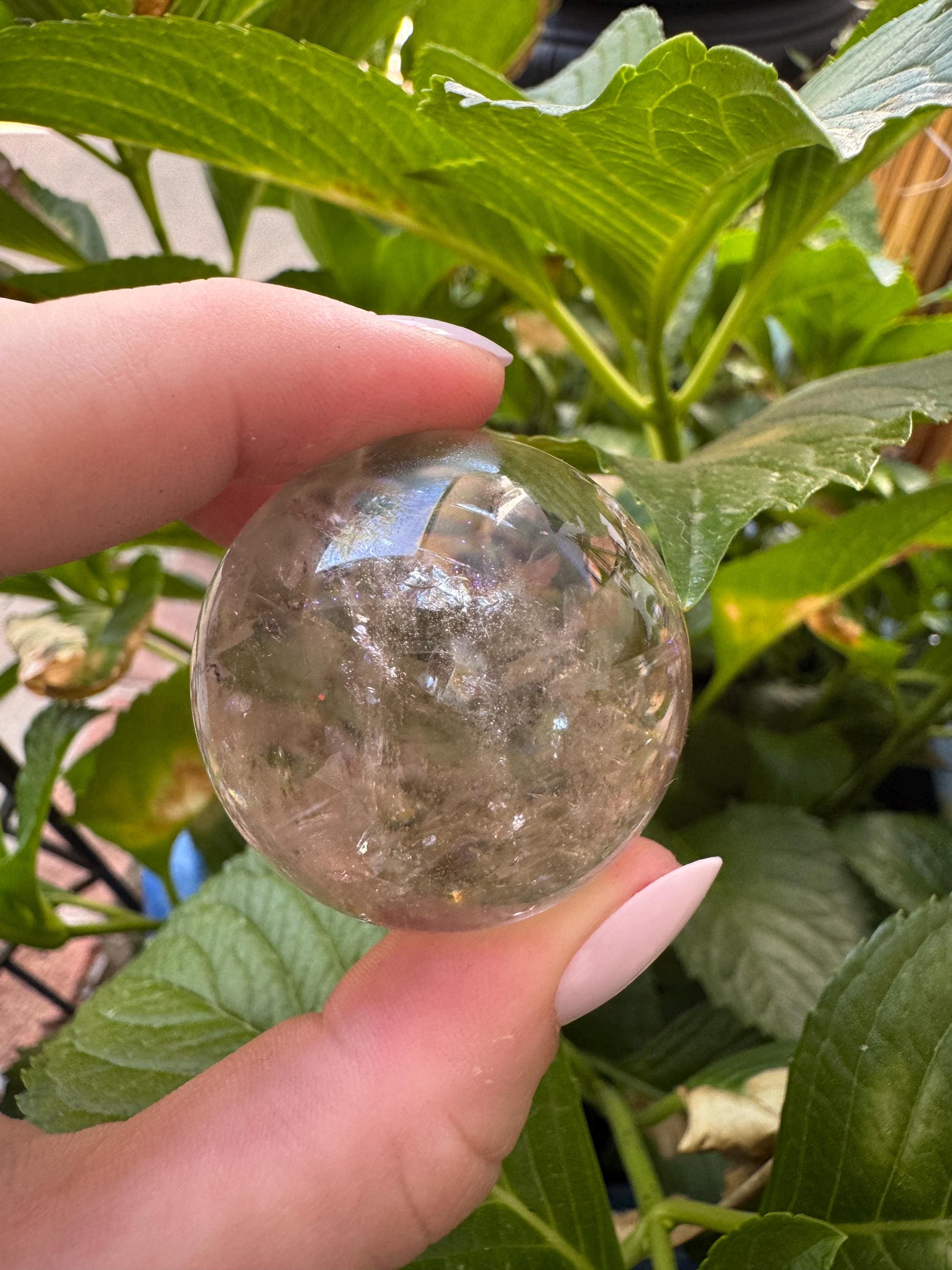 Clear Quartz Sphere — photo 6