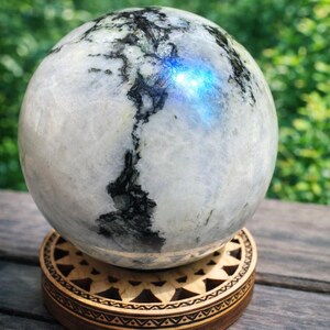 Rainbow Moonstone Sphere — photo 3