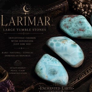 Large Larimar Tumble — photo 2
