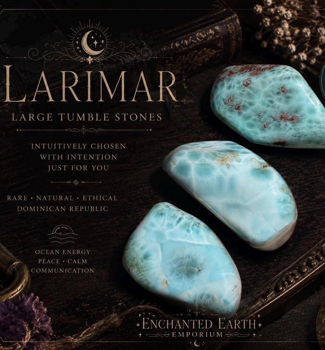 Large Larimar Tumble — photo 2