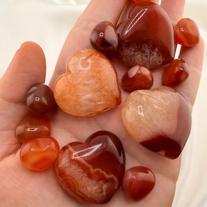 Mini Carnelian Heart — photo 3