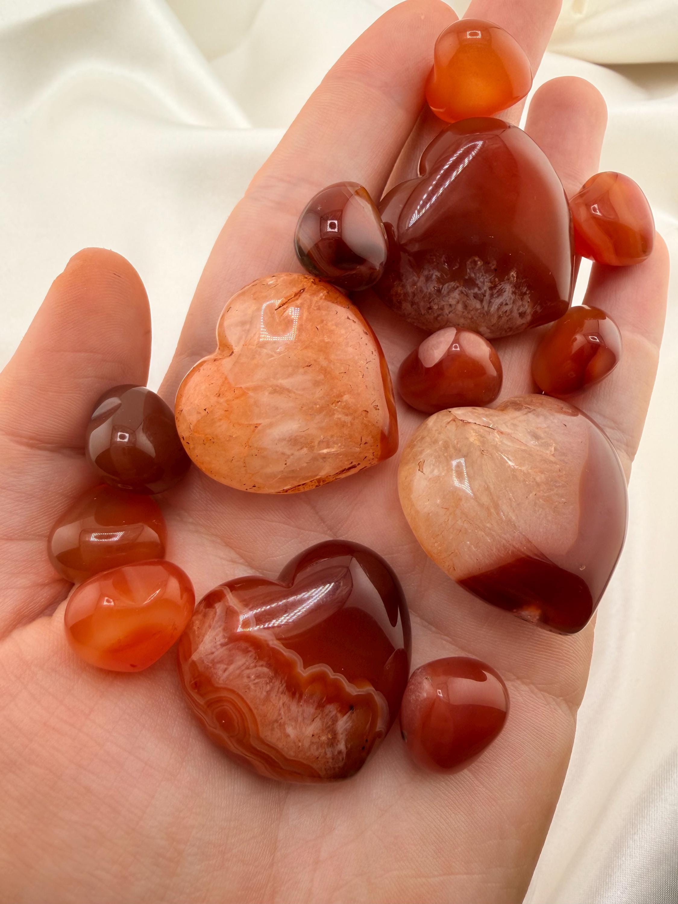 Mini Carnelian Heart — photo 3