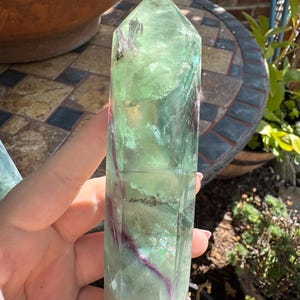 Rainbow Fluorite Tower — photo 3