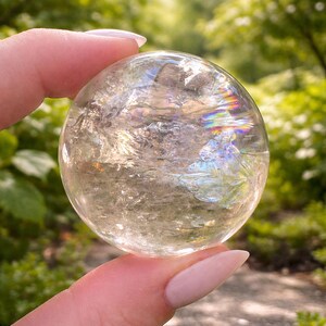 Clear Quartz Sphere — photo 2