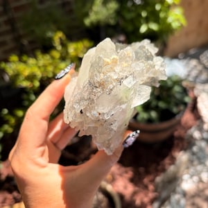 Prehnite on Quartz Specimen — photo 3
