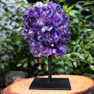 Amethyst Flower Display — photo 2
