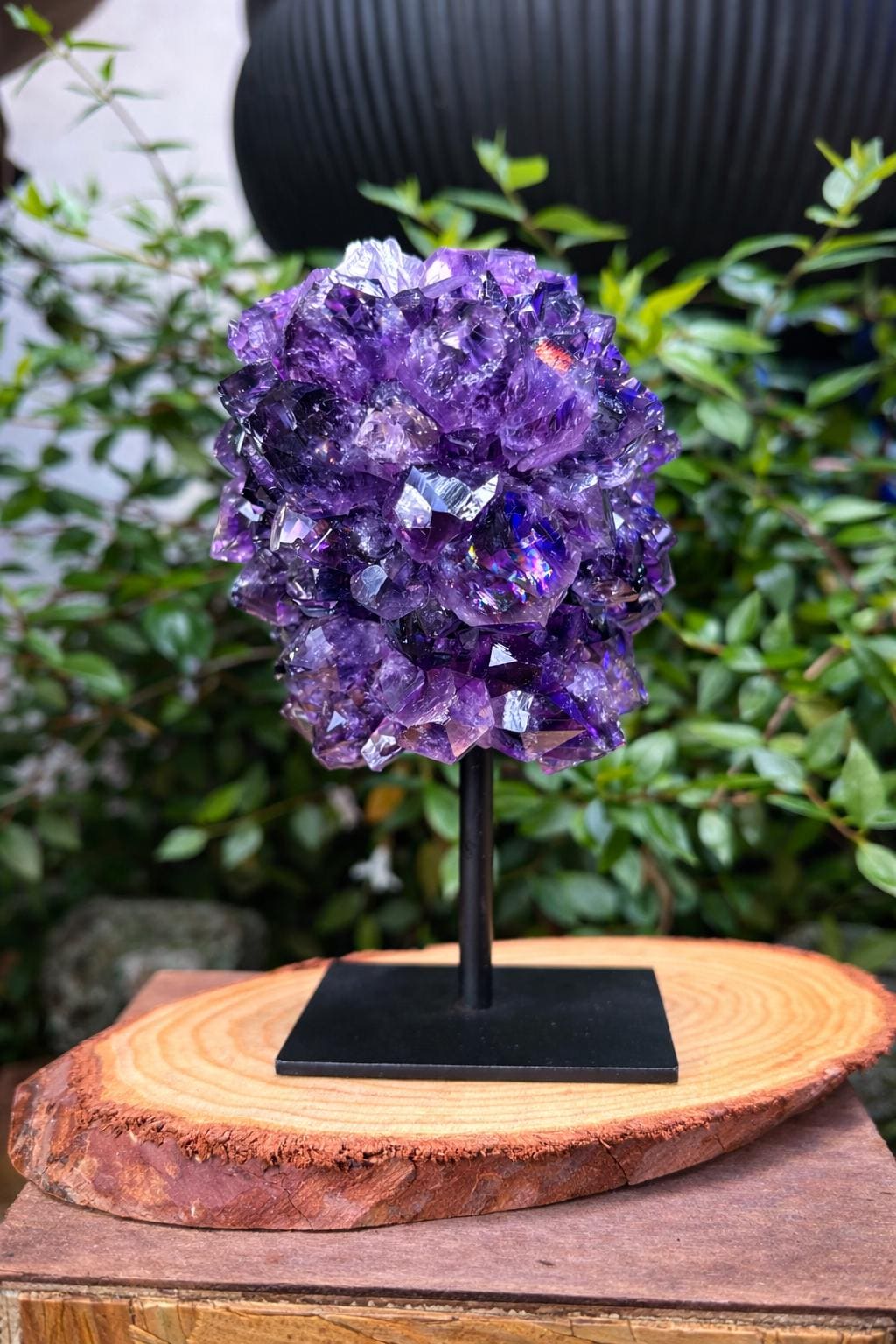 Amethyst Flower Display — photo 2