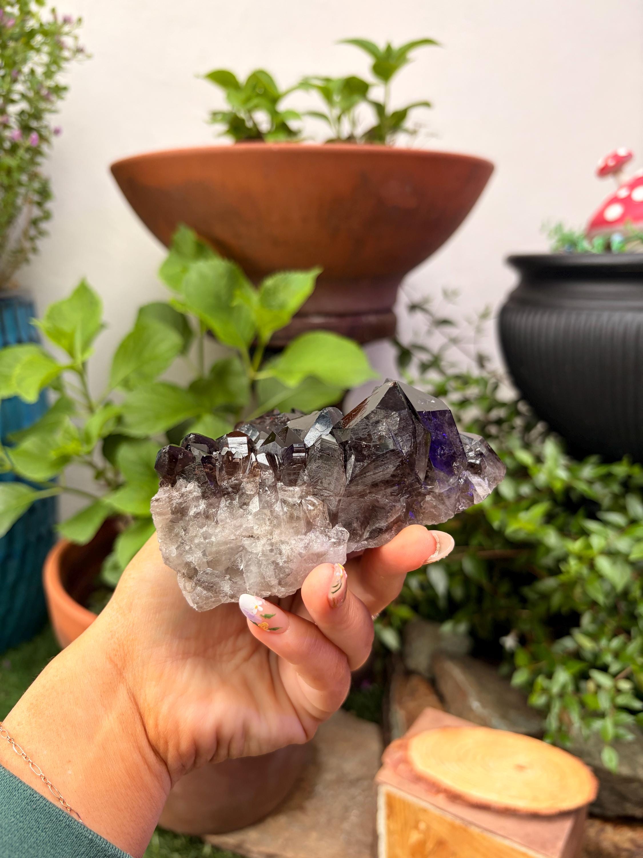 Smoky Quartz Cluster — photo 2
