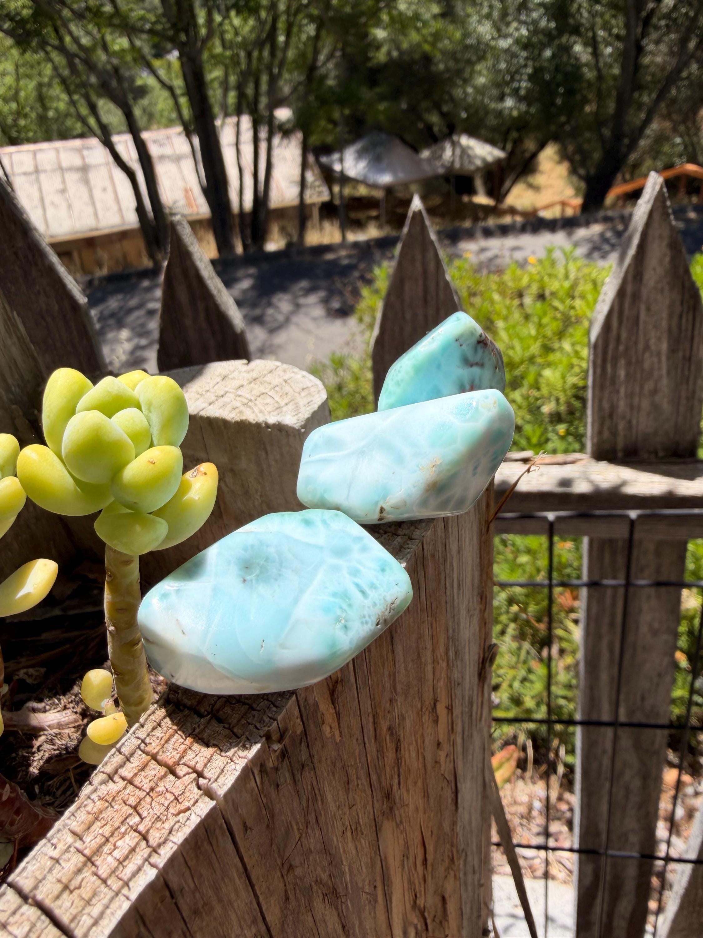 Large Larimar Tumble — photo 3