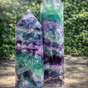 Rainbow Fluorite Tower — photo 2
