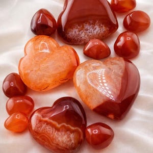 Mini Carnelian Heart — photo 2