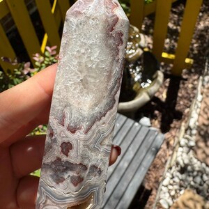 Mexican Lace Agate Tower — photo 3