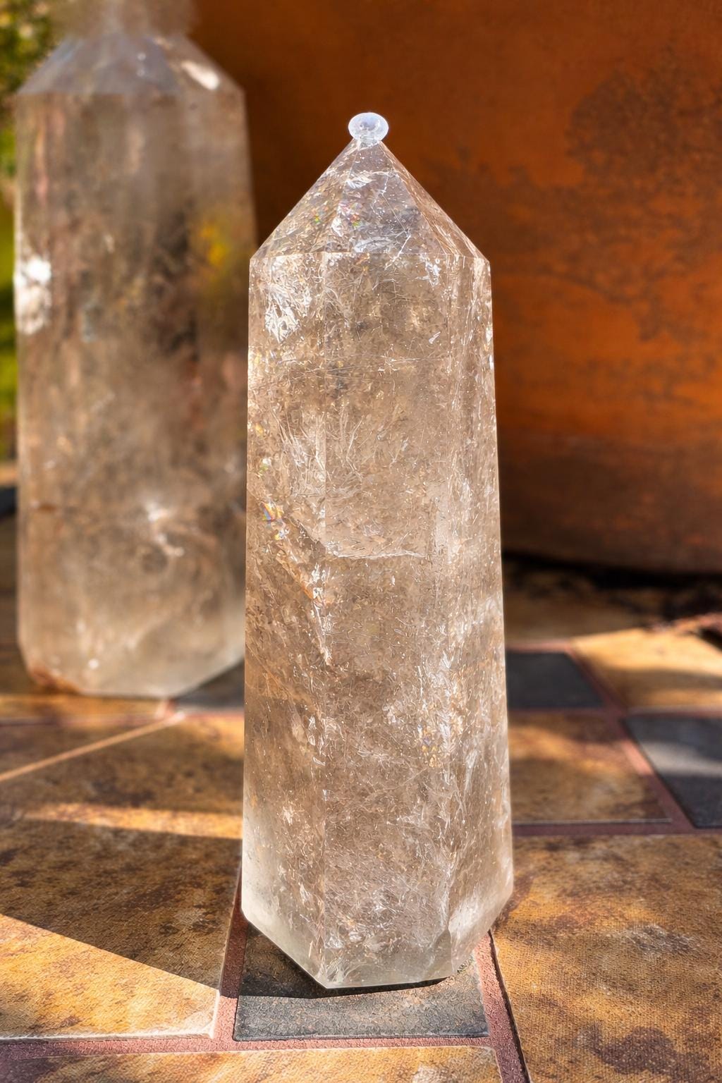 Rainbow Smoky Quartz Tower — photo 2