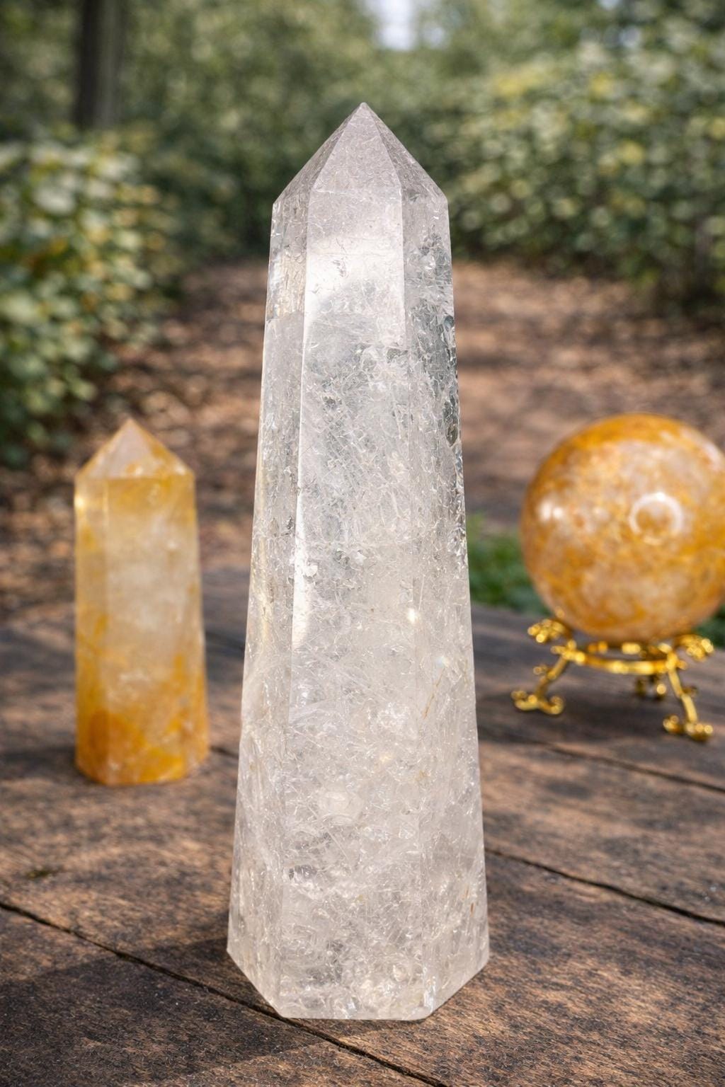 8-Inch Clear Quartz Tower — photo 2