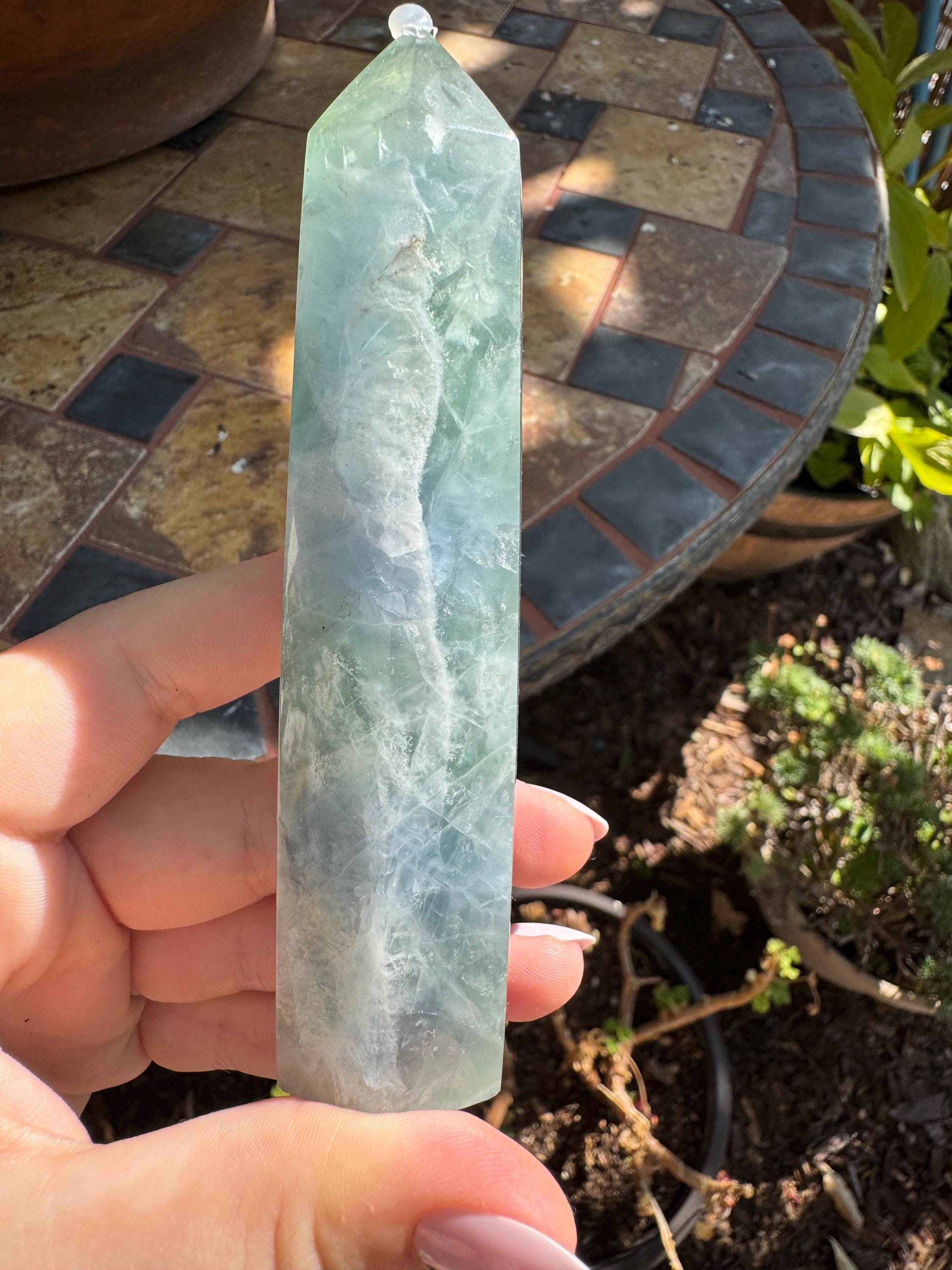 Rainbow Fluorite Tower — photo 6