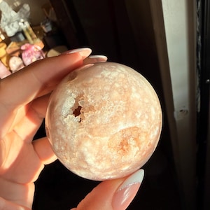 Pink Amethyst Druzy Sphere — photo 5