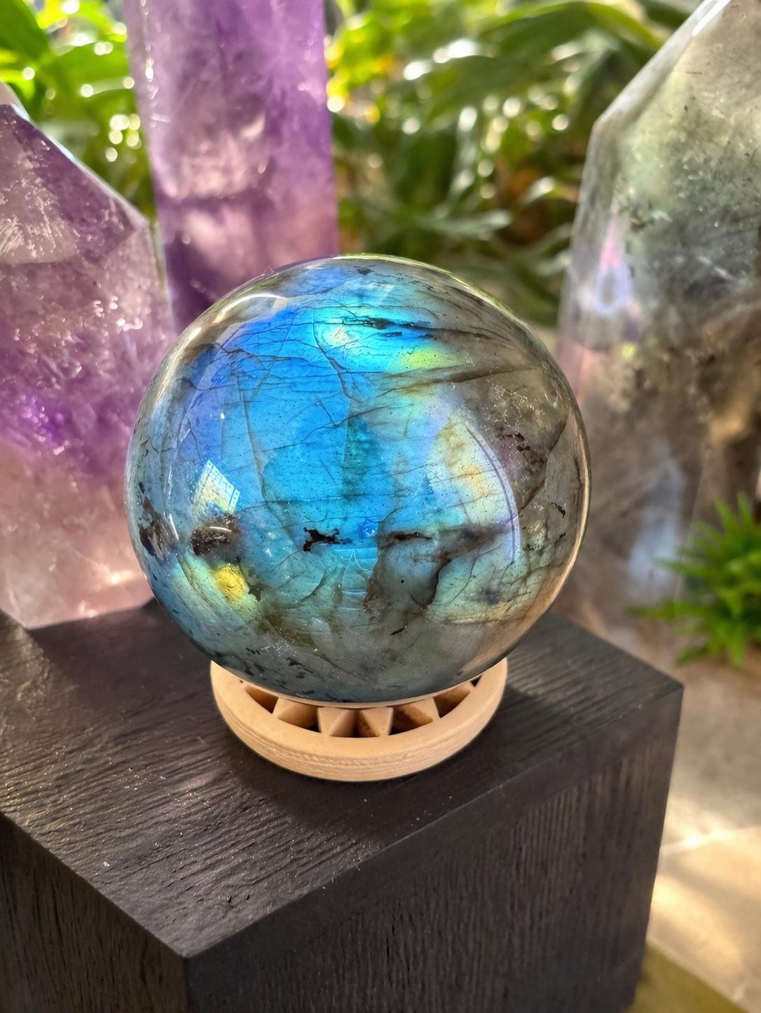 Labradorite Sphere — photo 3