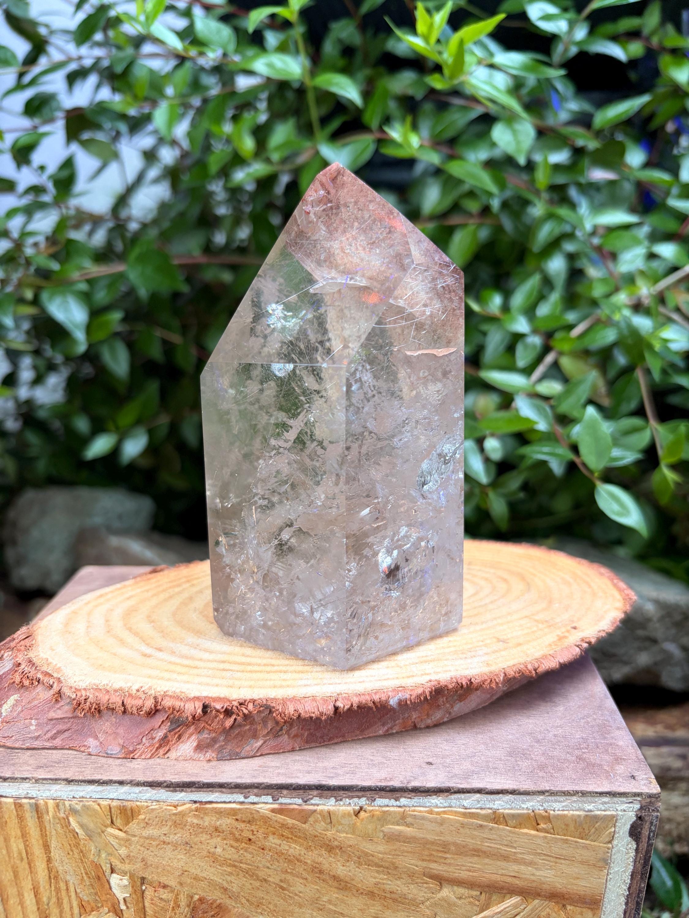 Rutilated Smoky Quartz Tower — photo 6