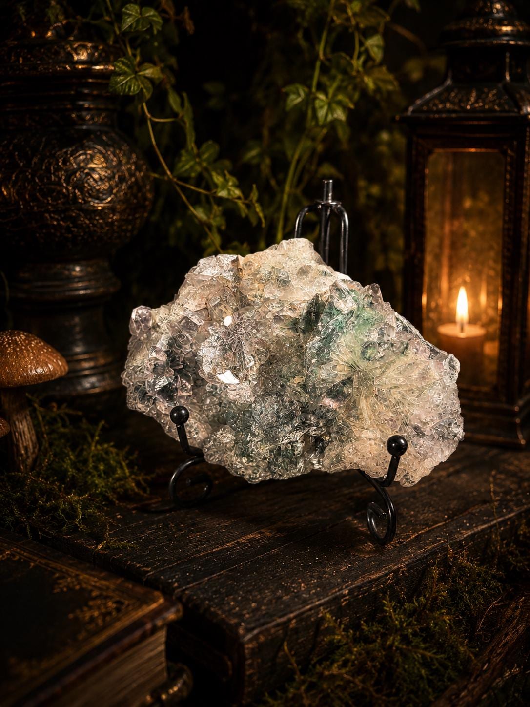 Flower Quartz Rosette