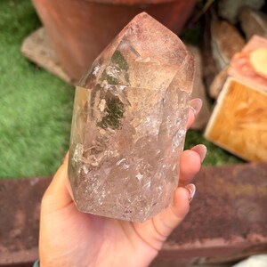Rutilated Smoky Quartz Tower — photo 4