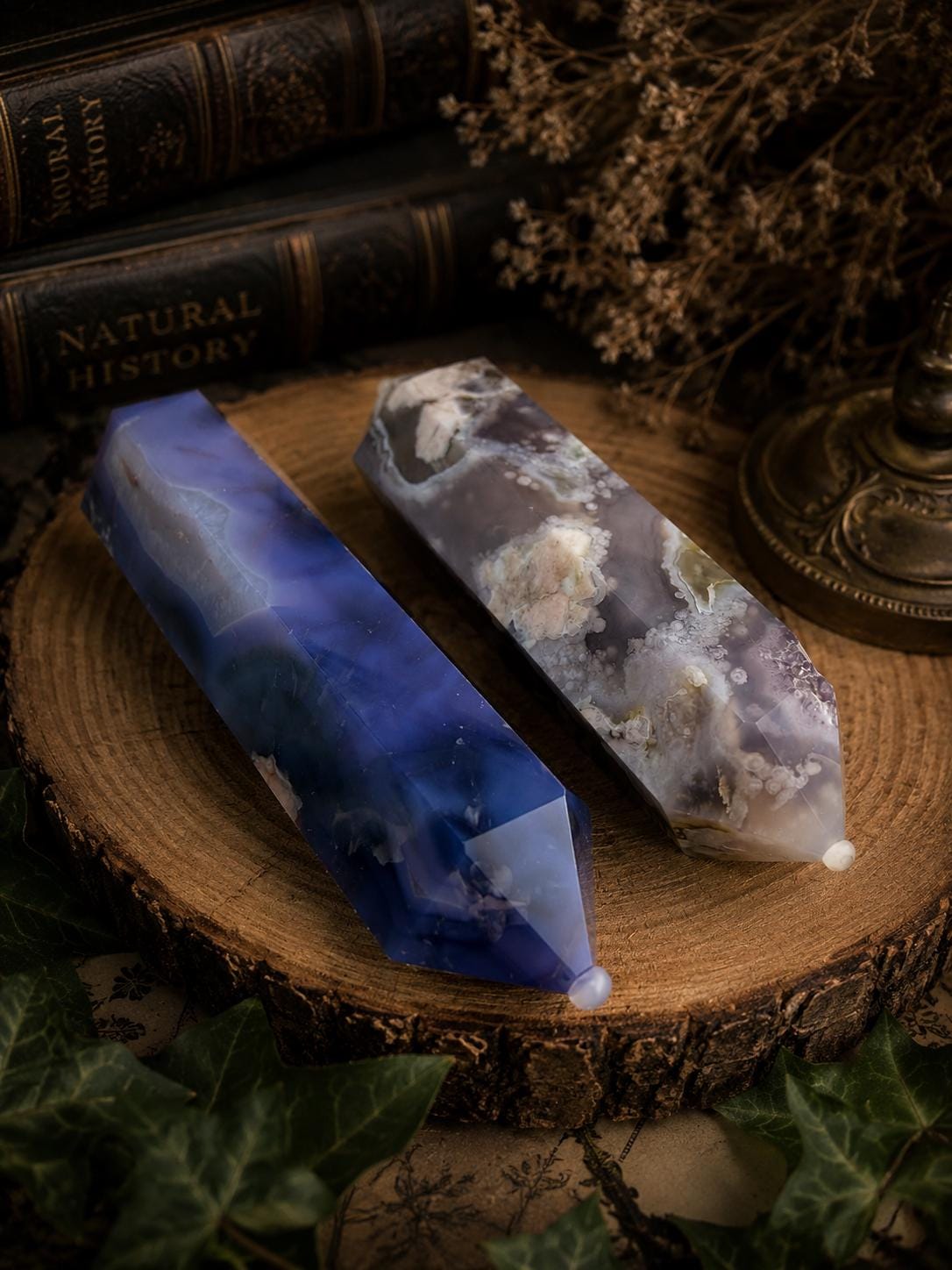 Blue Chalcedony Tower