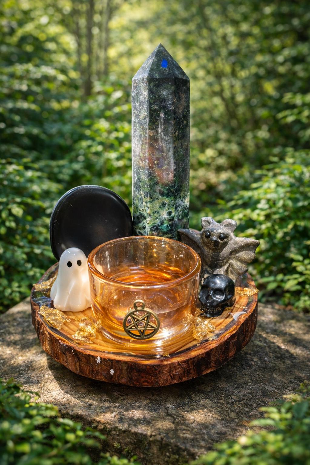 Mini Spooky Witch Altar — photo 2
