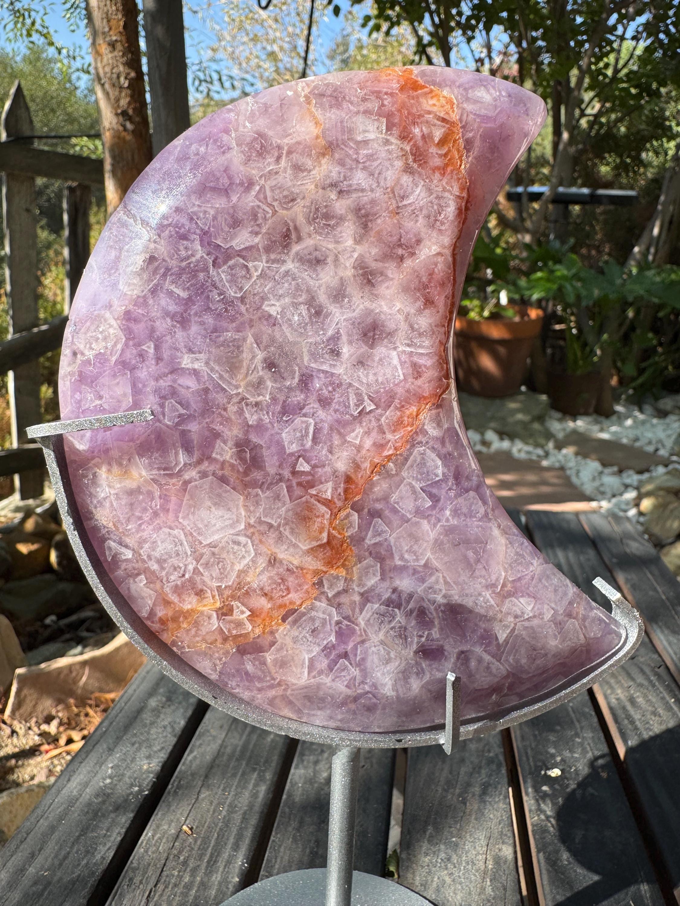 Amethyst Crescent Moon — photo 3