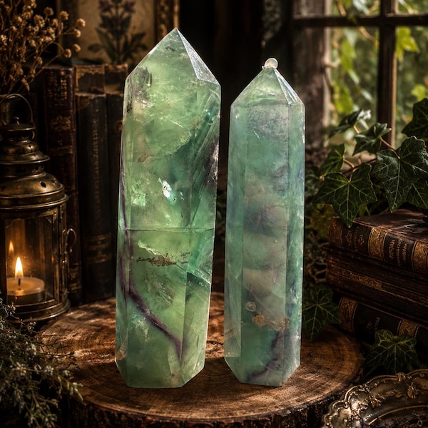 Rainbow Fluorite Tower