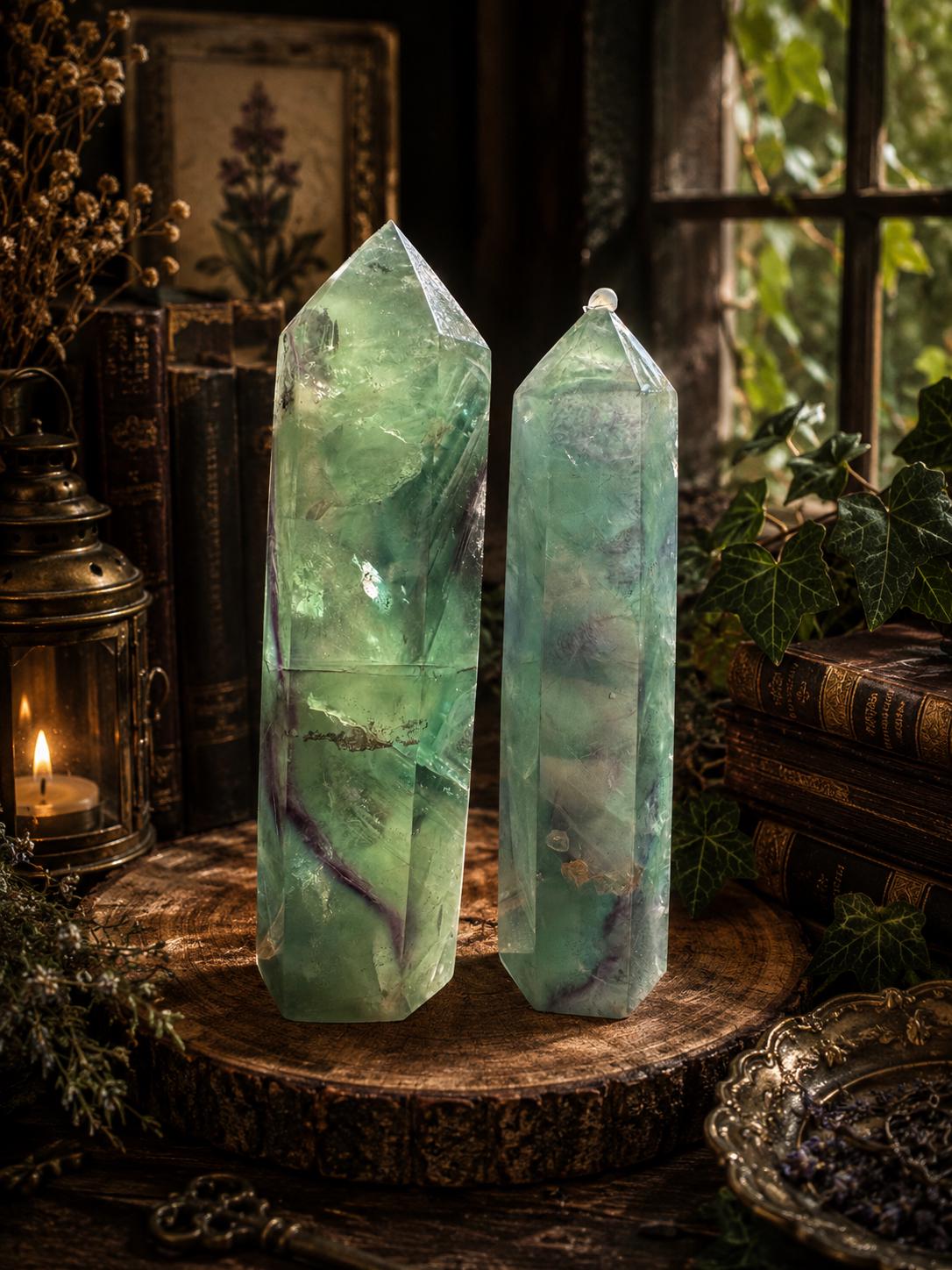 Rainbow Fluorite Tower