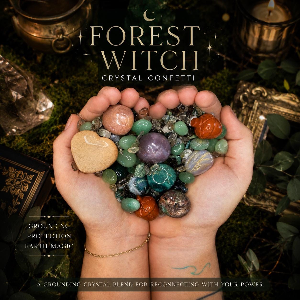 Forest Witch Crystal Confetti