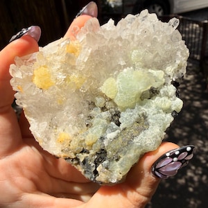 Prehnite on Quartz — photo 3