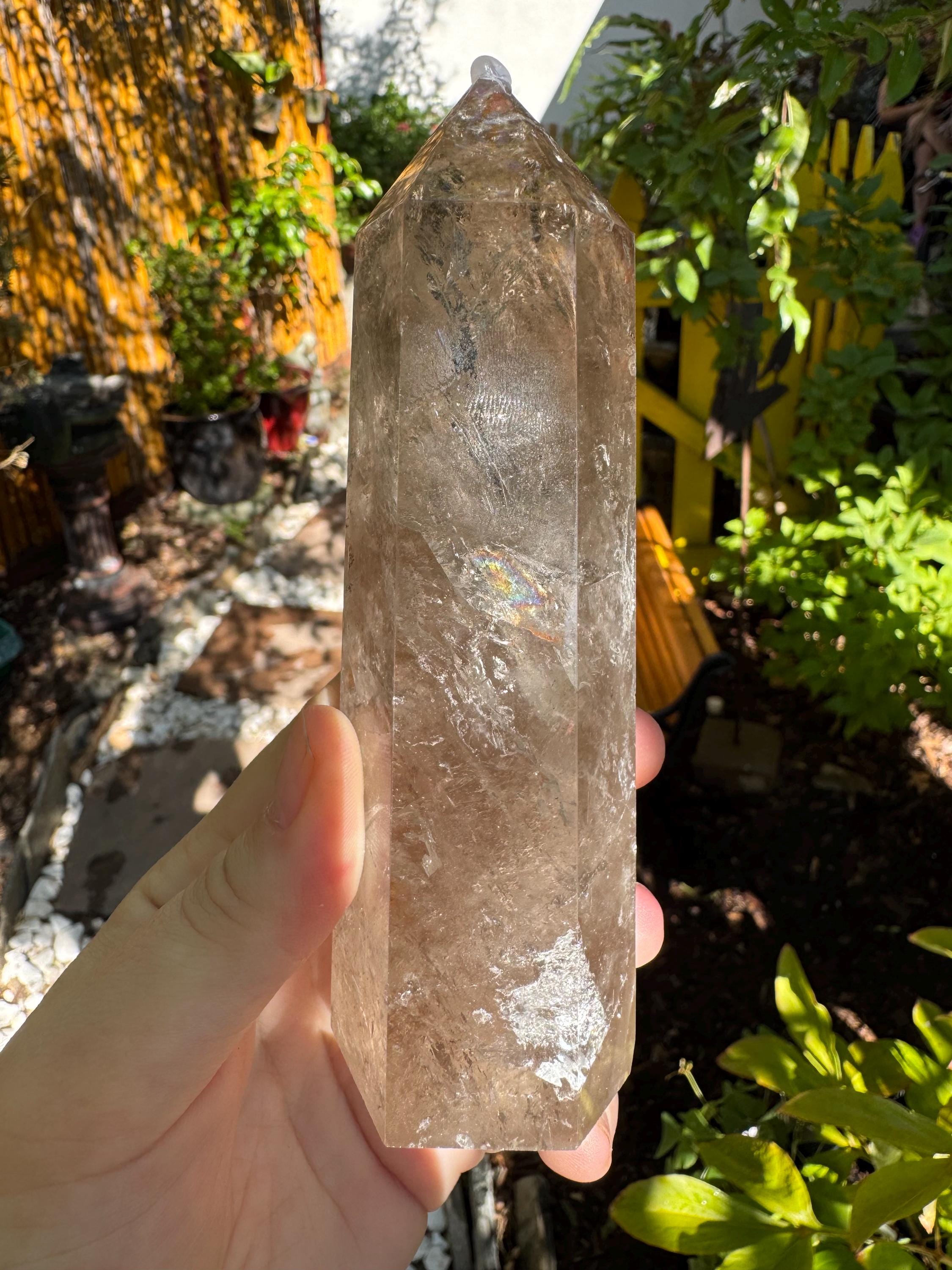 Rainbow Smoky Quartz Tower — photo 6
