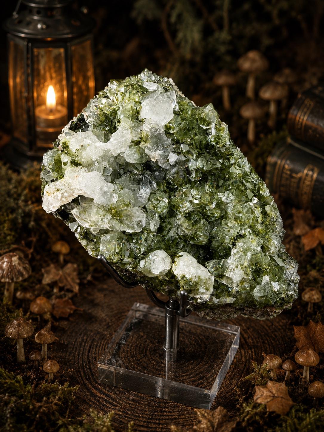 Epidote with Calcite