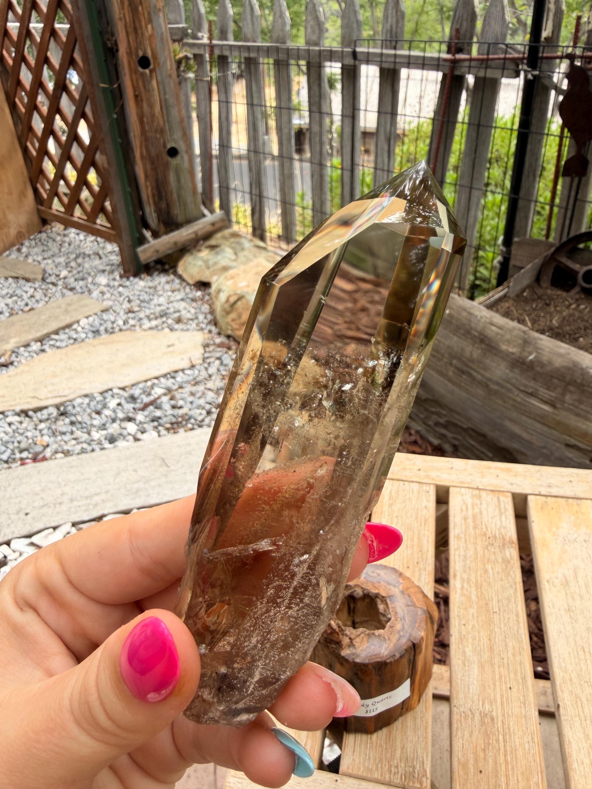 Smoky Quartz Scepter — photo 2