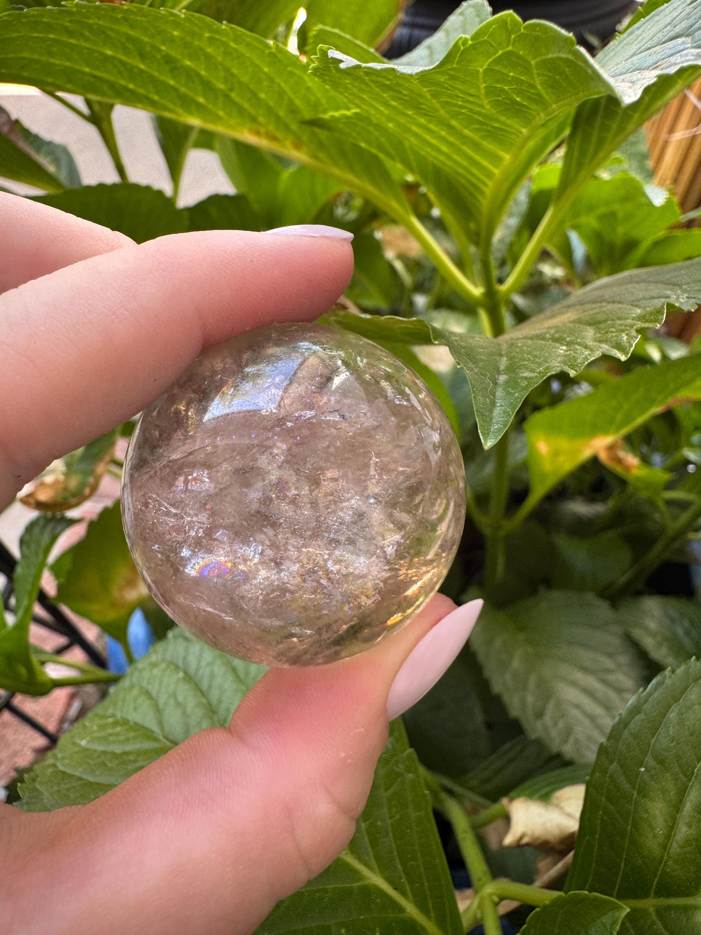 Clear Quartz Sphere — photo 5