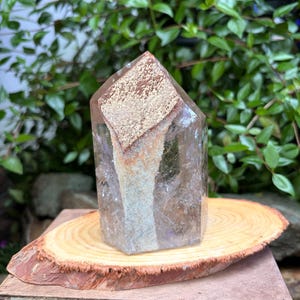 Rutilated Smoky Quartz Tower — photo 5