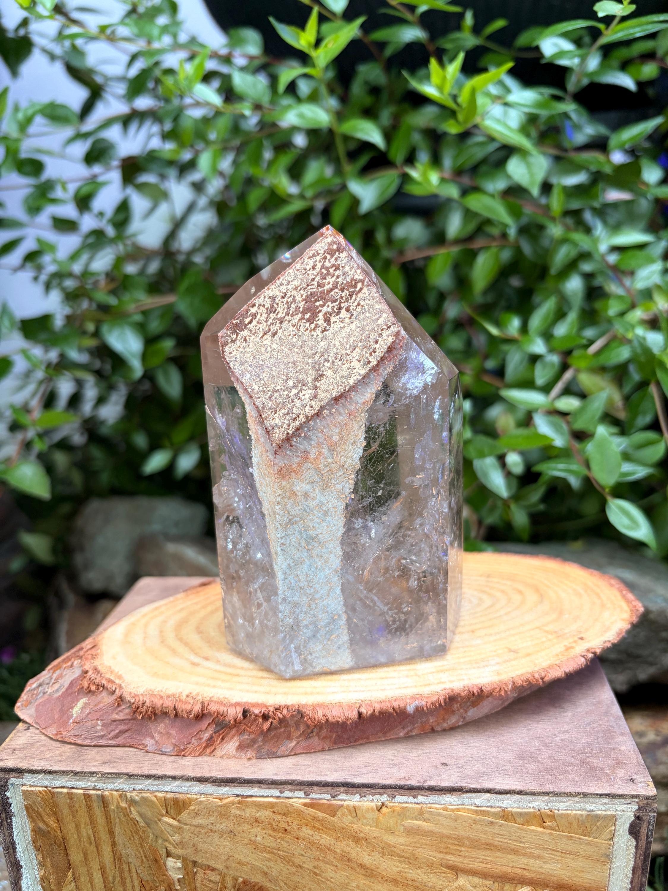 Rutilated Smoky Quartz Tower — photo 5