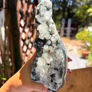Apophyllite Cut-Base Cluster — photo 4
