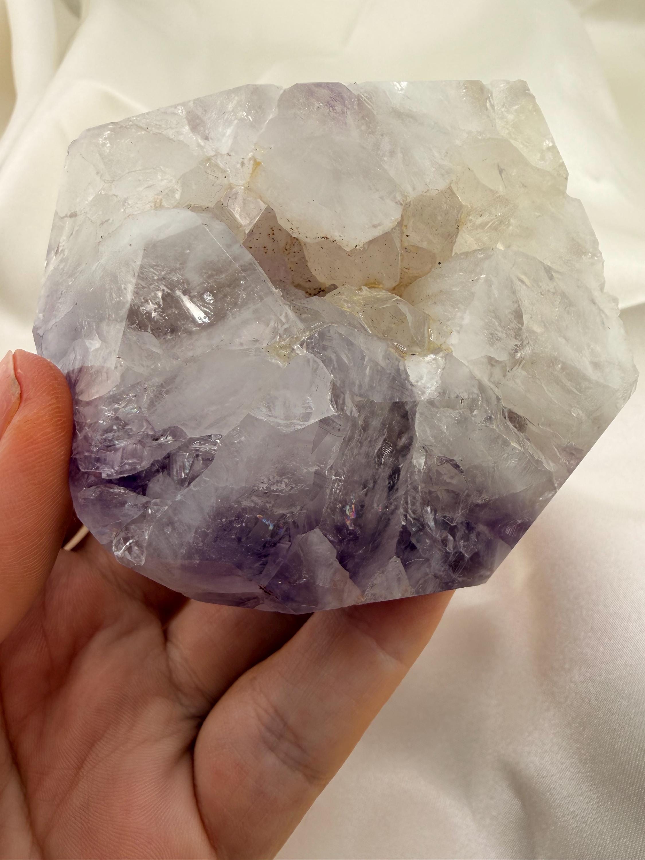 Pink Amethyst Druzy Freeform — photo 6