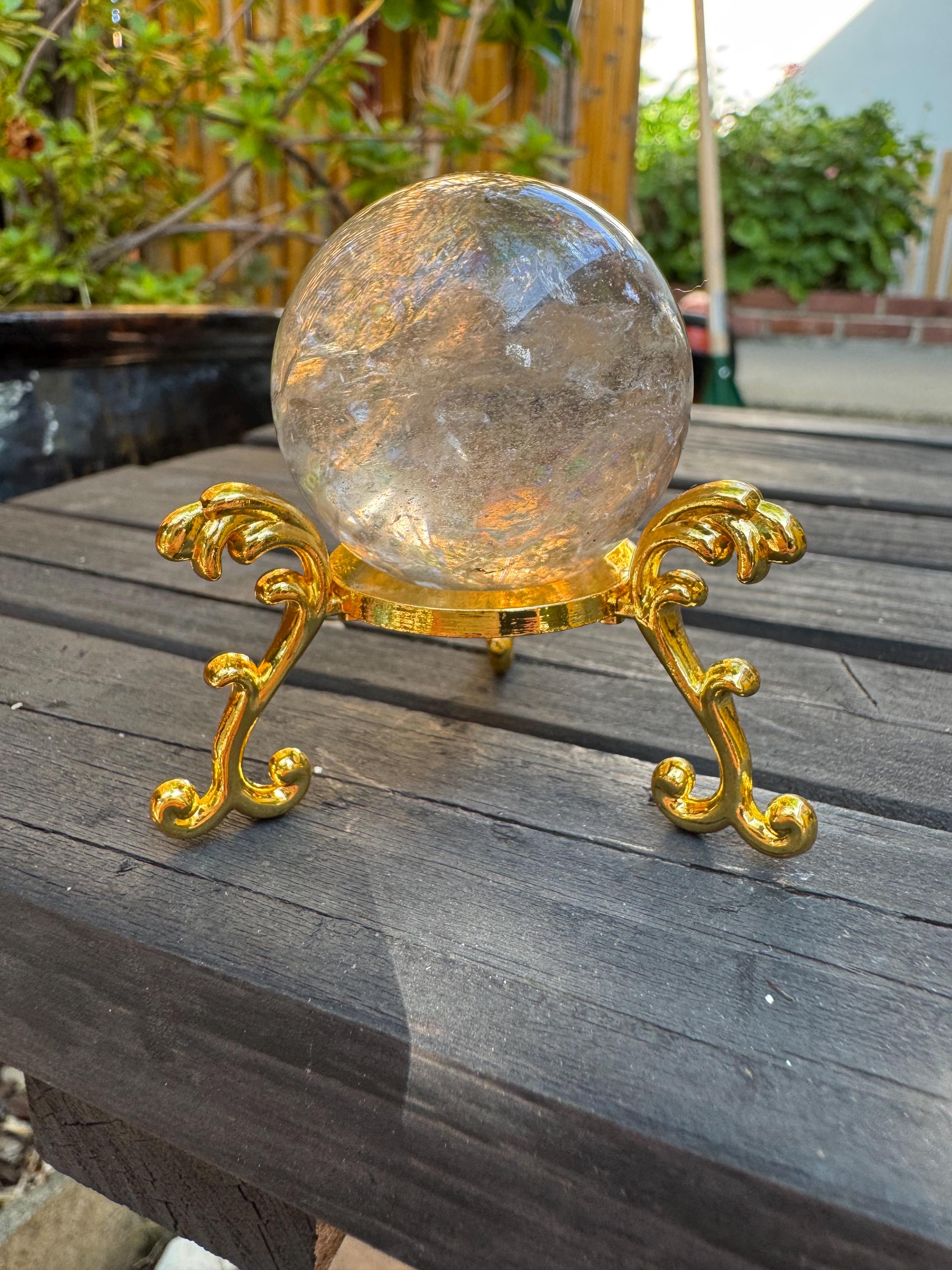 Clear Quartz Sphere — photo 4