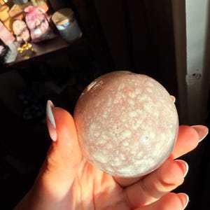 Pink Amethyst Druzy Sphere — photo 3