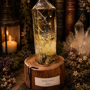 Natural Citrine Scepter — photo 1