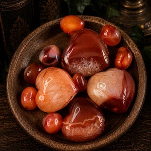 Mini Carnelian Heart — photo 1