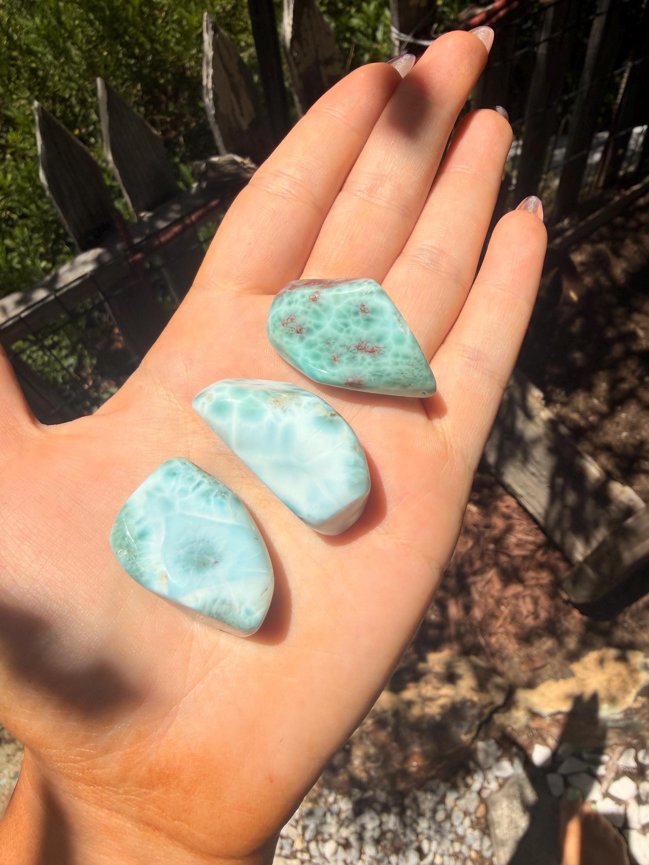 Large Larimar Tumble — photo 4