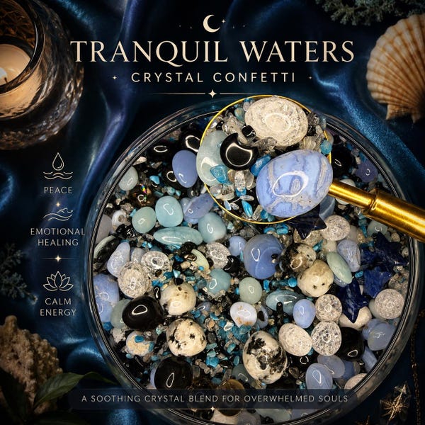 Tranquil Waters Crystal Confetti