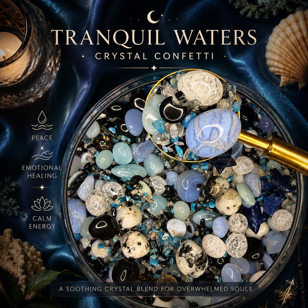 Tranquil Waters Crystal Confetti
