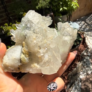 Prehnite on Quartz Specimen — photo 5