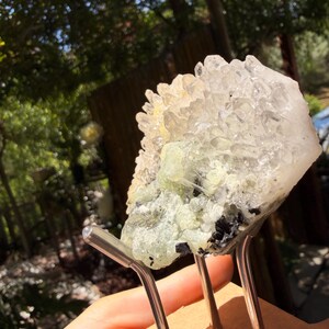 Prehnite on Quartz — photo 2
